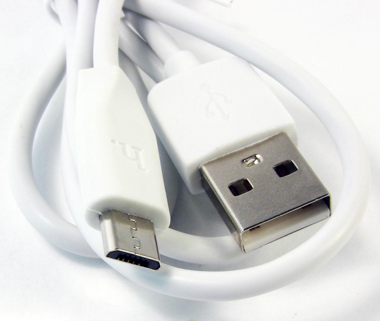 Кабель Am-microB USB2.0 1.0m HOCO X1, белый