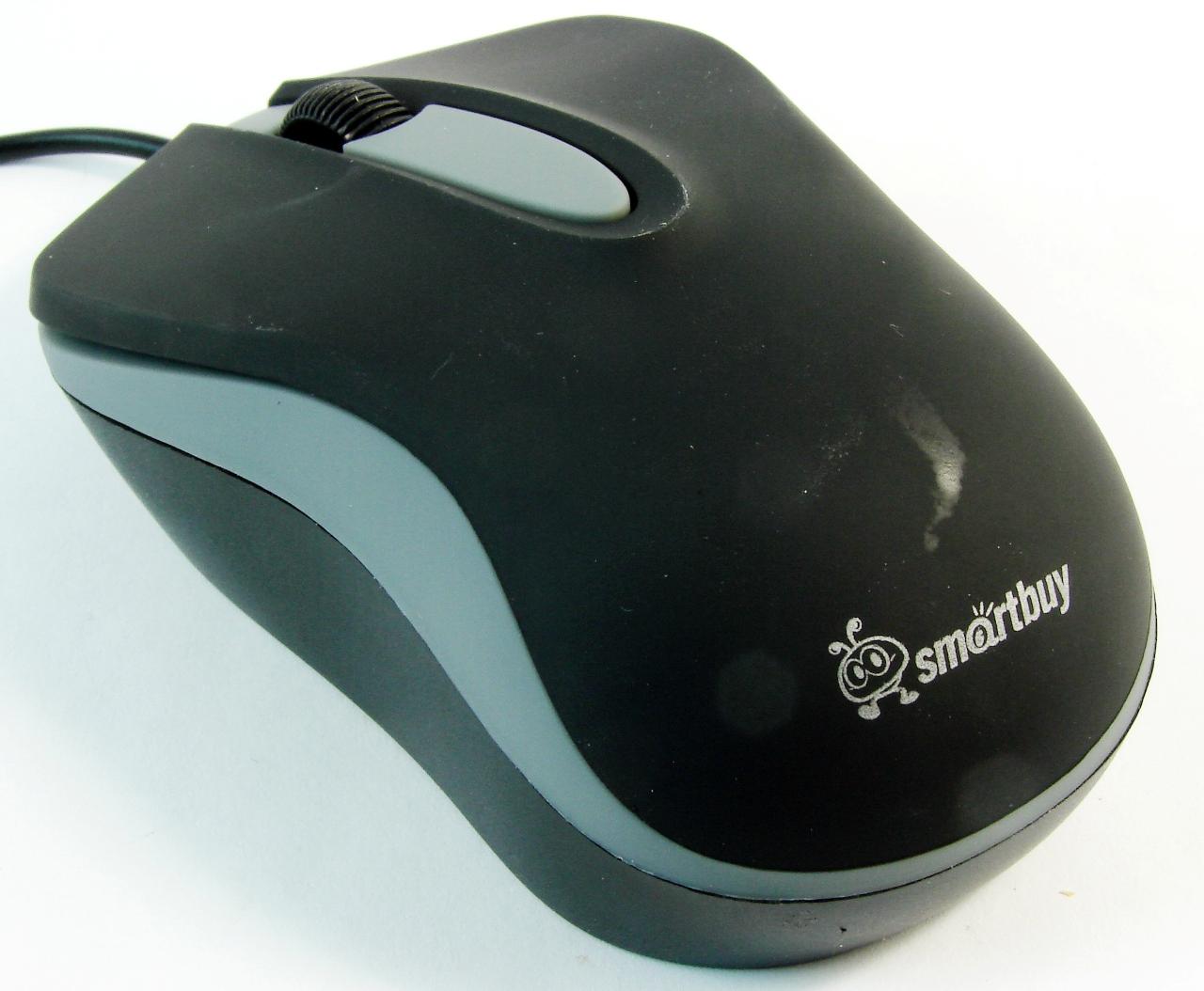 Мышь USB Smart Buy SBM-329-KG черно-серая