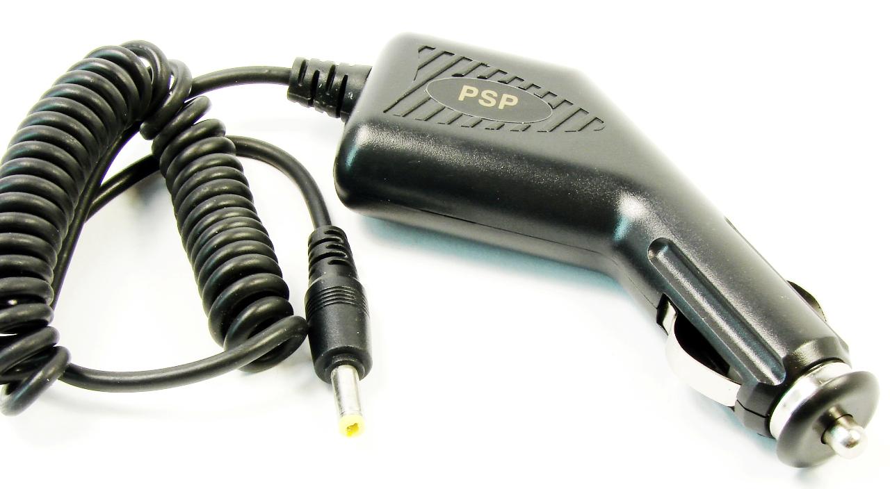 Автомобильный адаптер 12В - 5В, PSP Car Charger 3000
