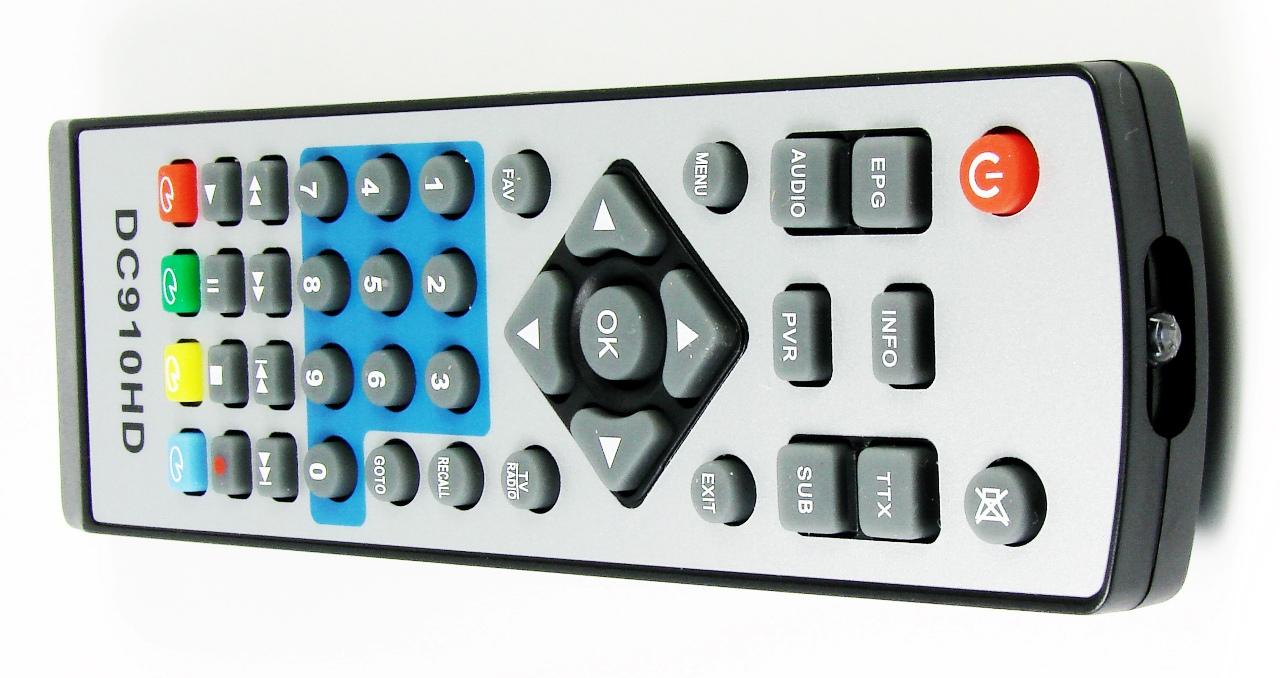Пульт для цифровой телевизионной приставки D-COLOR DC910HD (DVB-T2)