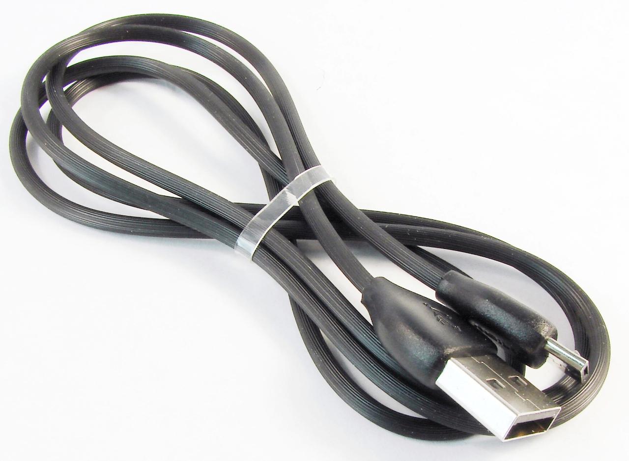 Кабель Am-microB USB2.0 1.0m Remax, RC-050m, черный
