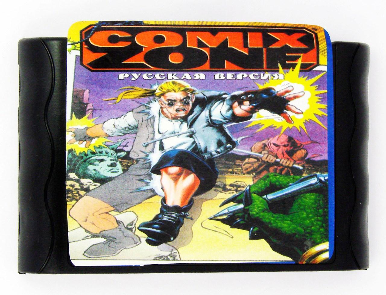 Картридж для Sega Comix Zone (Sega), sega comix zone