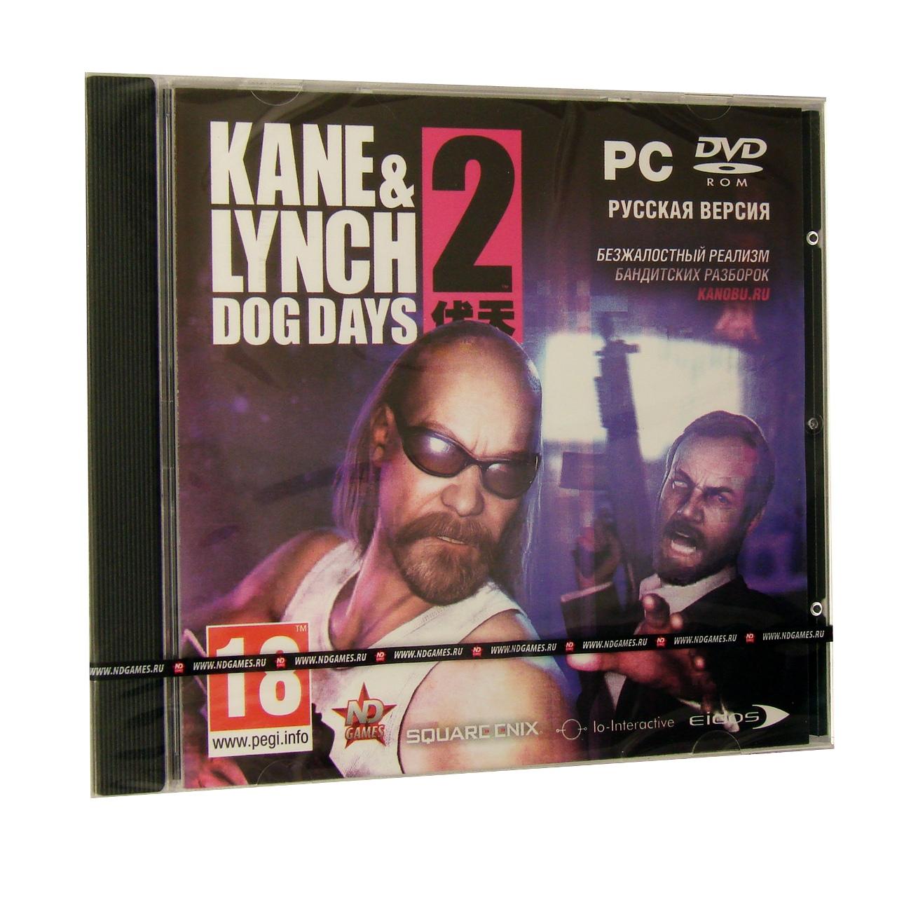Компьютерный компакт-диск Kane & Lynch 2: Dog Days (PC), "Новый Диск", DVD