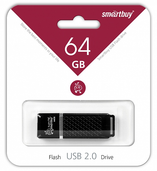   _64Gb USB 2.0 SmartBuy Quartz Violet (SB64GBQZ-V)