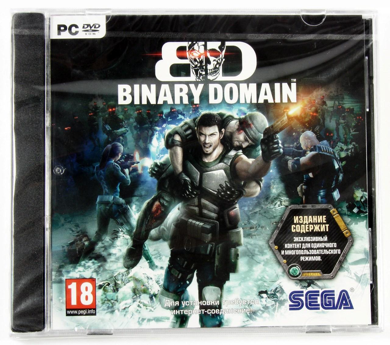 Компьютерный компакт-диск Binary Domain (PC), "1С-СофтКлаб", DVD