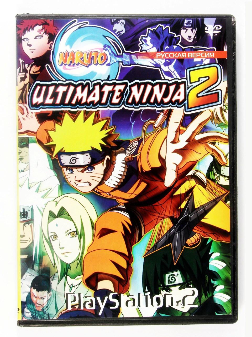 Диск Sony PS2 Naruto. Ultimate Ninja 2 (Sony PS2)