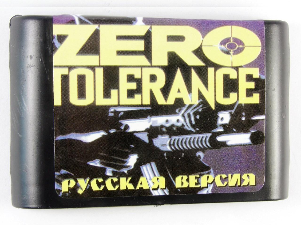 Картридж для Sega Zero Tolerance (Sega)