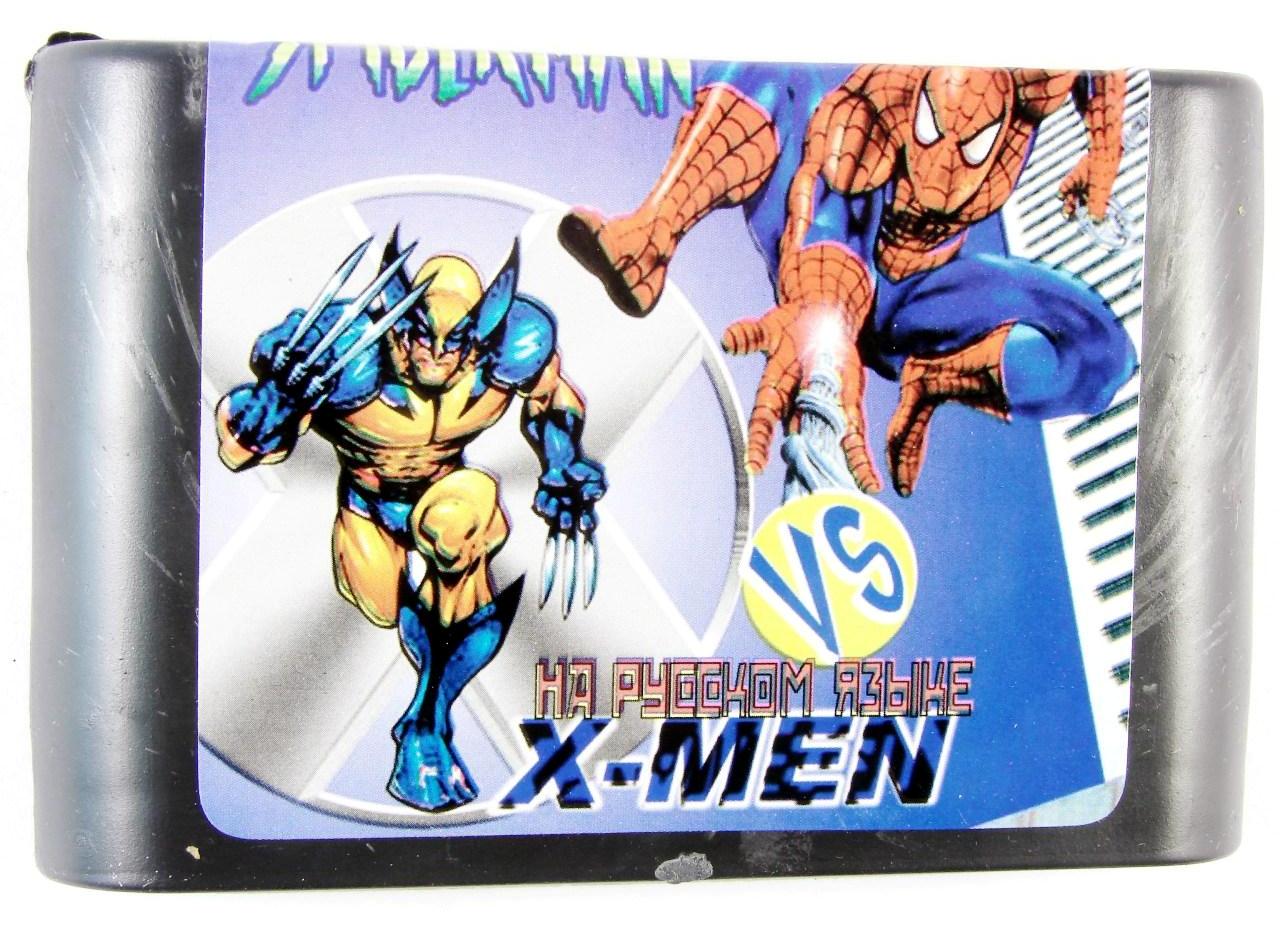 Картридж для Sega Spider-Man vs X-men (Sega)