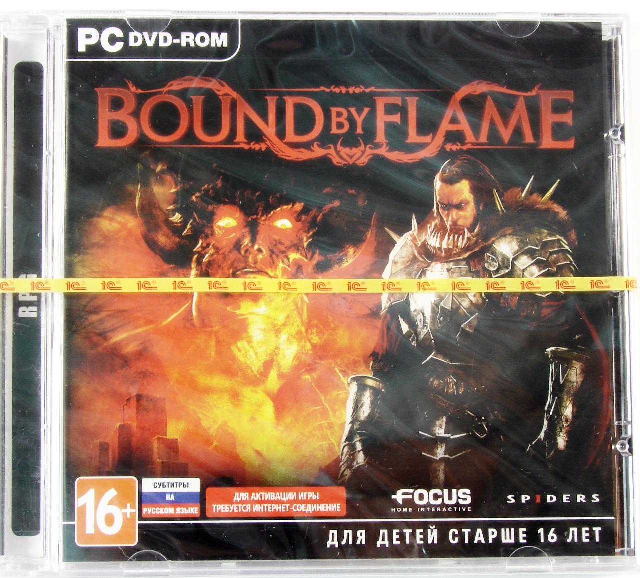 Компьютерный компакт-диск Bound by Flame (PC), фирма "1C", 1 DVD