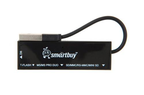 Адаптер Flash-карт Smartbuy, черный (SBR-717-K)