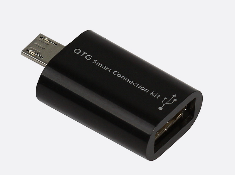 Переходник OTG адаптер USB - microUSB Smartbuy SBR-OTG-K