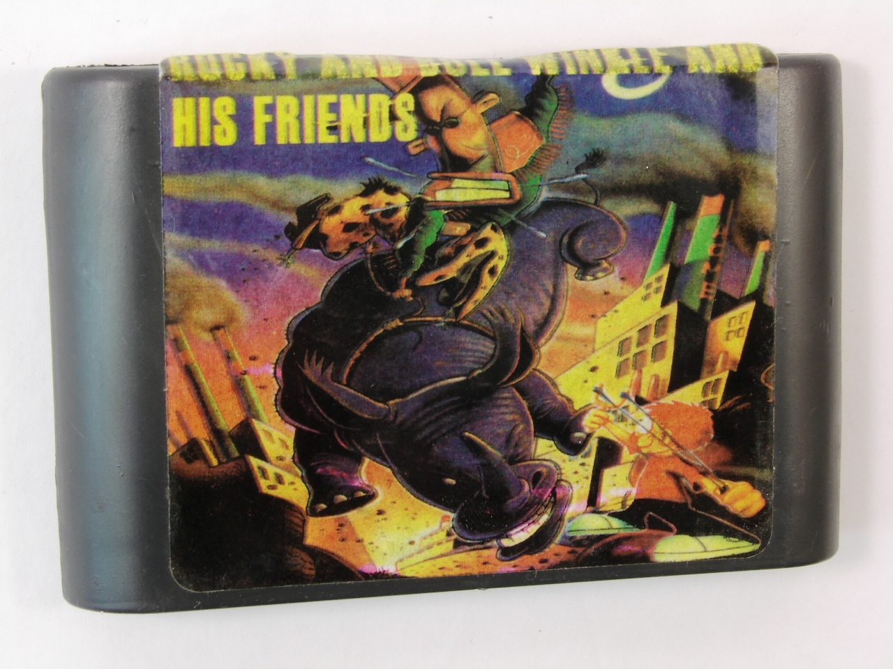 Картридж для Sega Rocky and Bull Winkle and his friends (Sega)