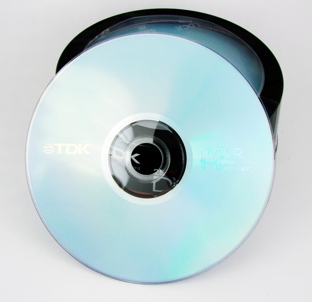 DVD-R 4,7 Gb TDK 16x ( )-25
