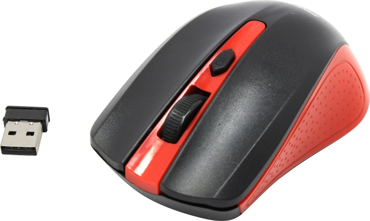 Мышь USB беспроводная Smart Buy SBM-352AG-RK, красно-черная