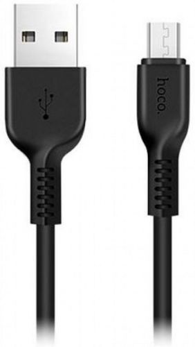 Кабель Am-microB USB2.0 1.0m HOCO X20, черный