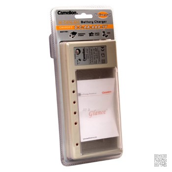 Зарядное устройство для аккумуляторов Camelion BC-0626, АА/ААА/C/D 9V, тест проверки заряда