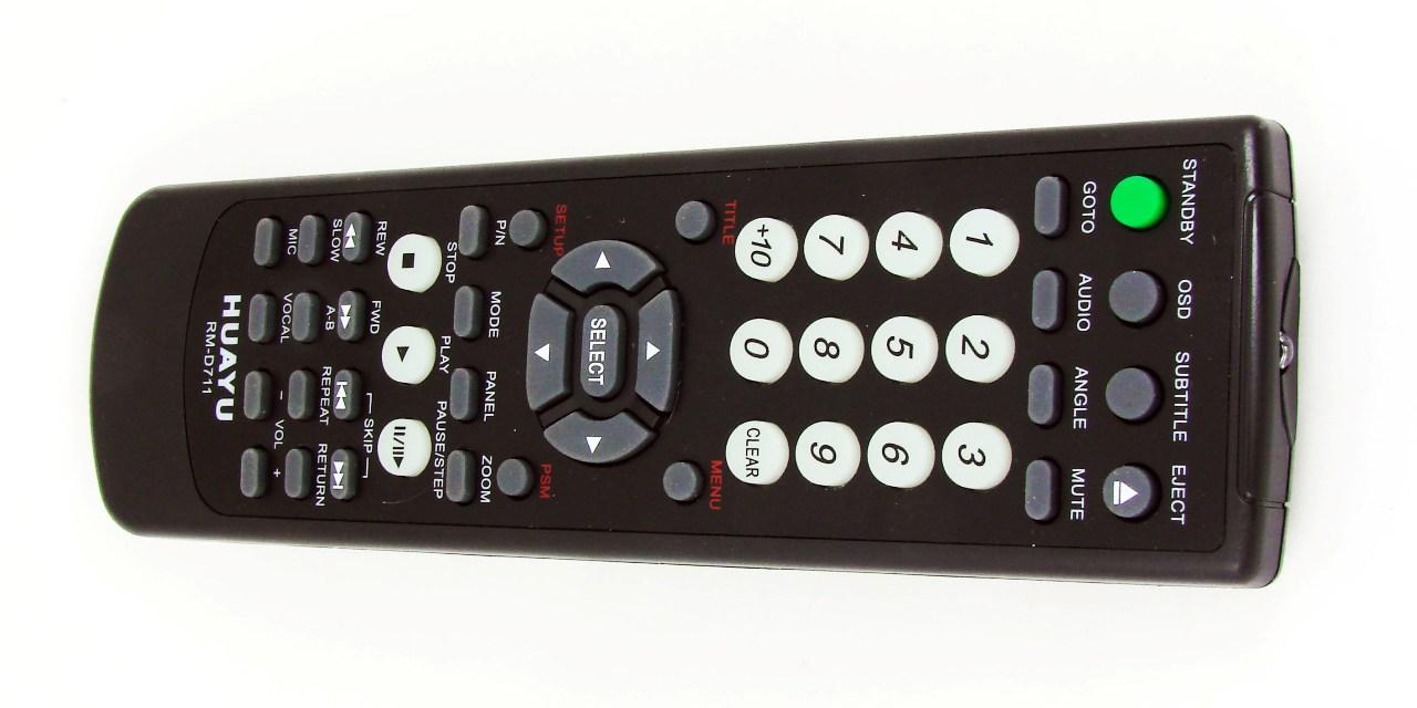 Пульт для TV + DVD BBK (HUAYU) RM-D711 универсальный