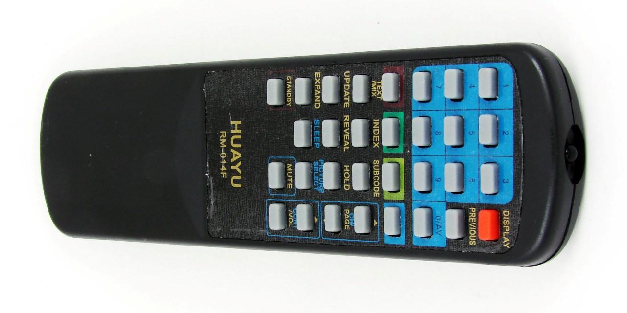 Пульт для телевизора FUNAI (HUAYU) RM-014F  универсальный