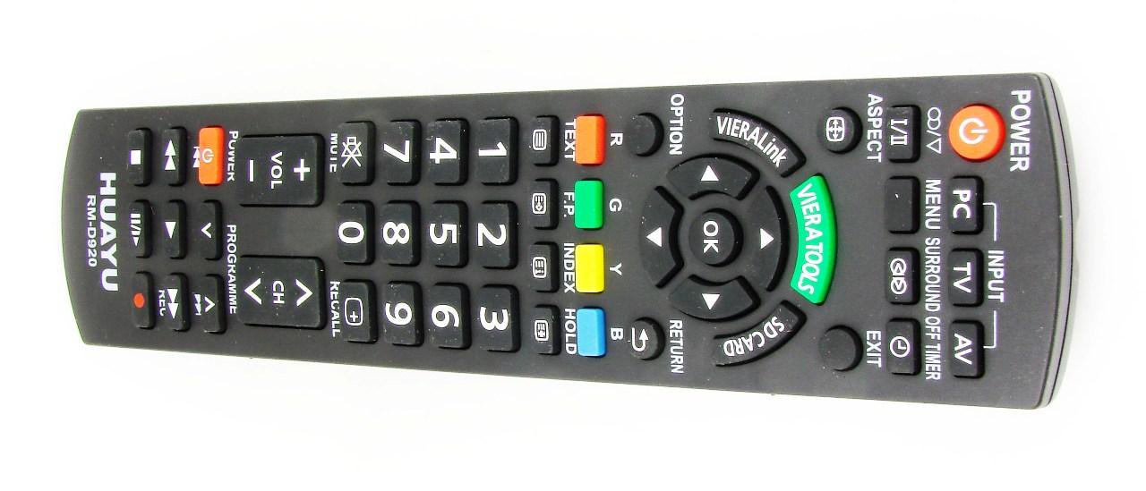Пульт для телевизора PANASONIC (HUAYU) RM-D920 (TV/DVD+Vera Link)  универсальный