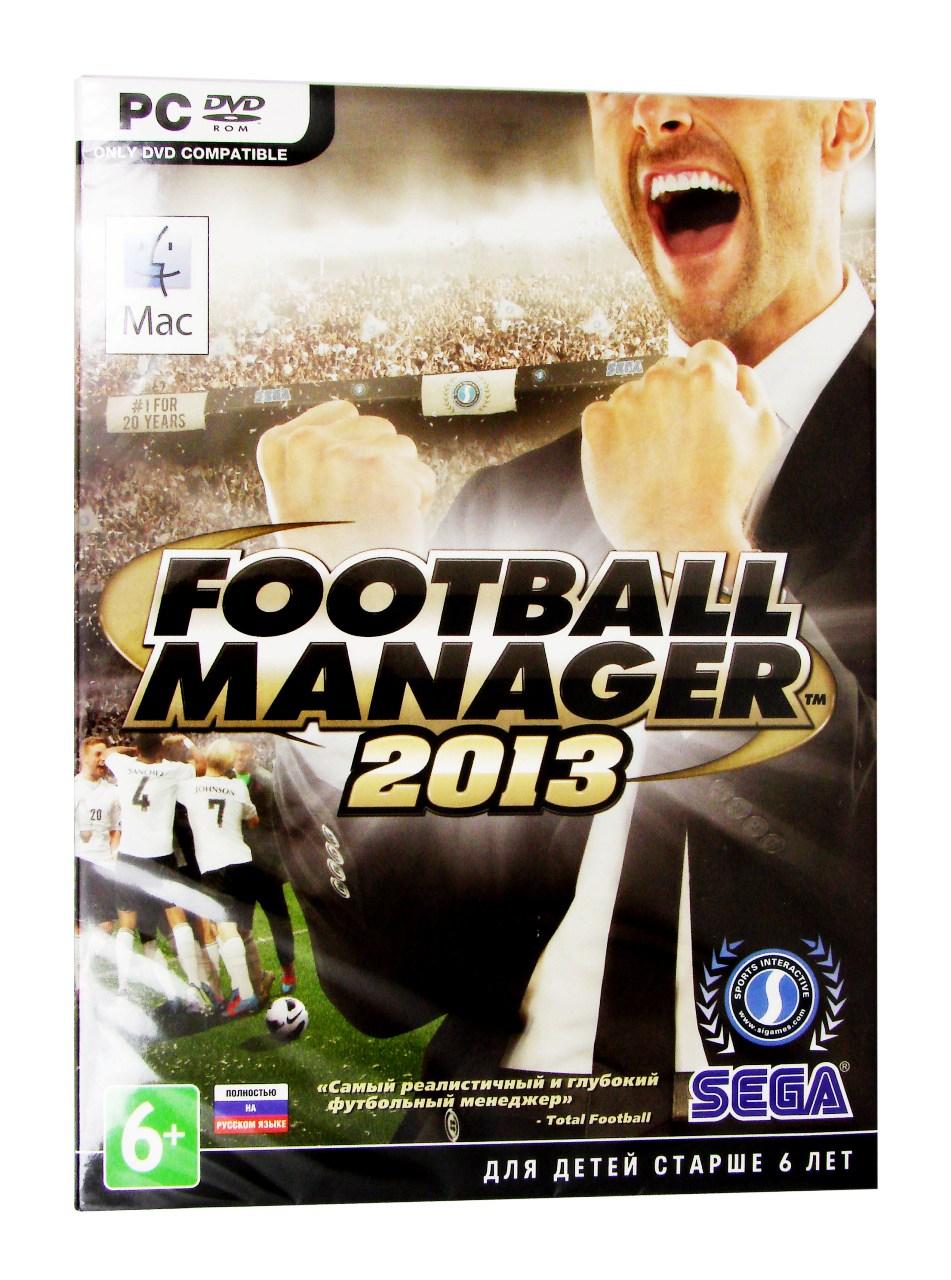 Компьютерный компакт-диск Football manager 2013 (PC), фирма "1С-СофтКлаб", 1DVD