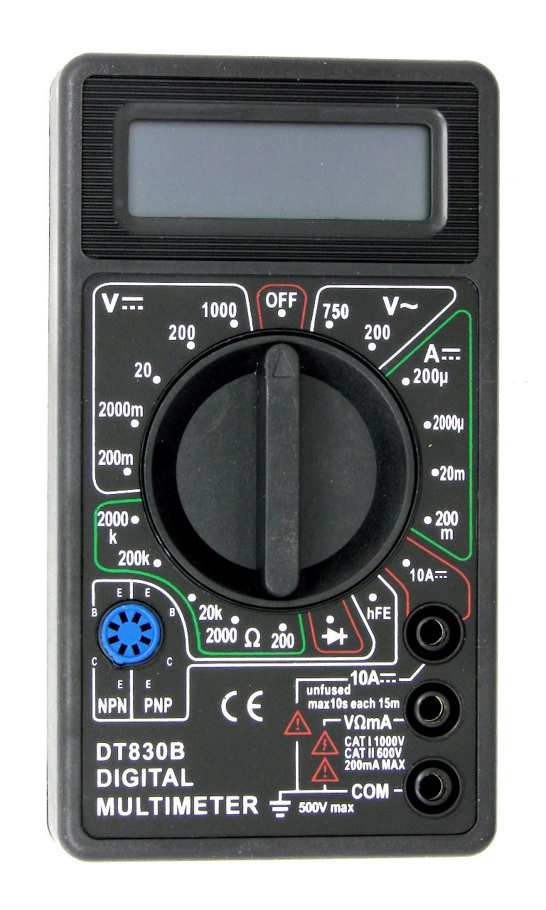Инструмент Цифровой мультиметр DT-830B