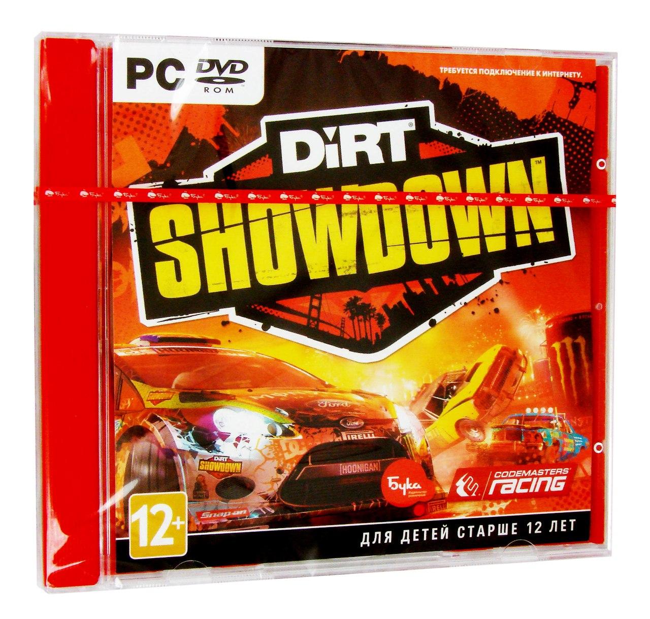 Компьютерный компакт-диск DIRT Showdown (PC), фирма "Бука", 1DVD