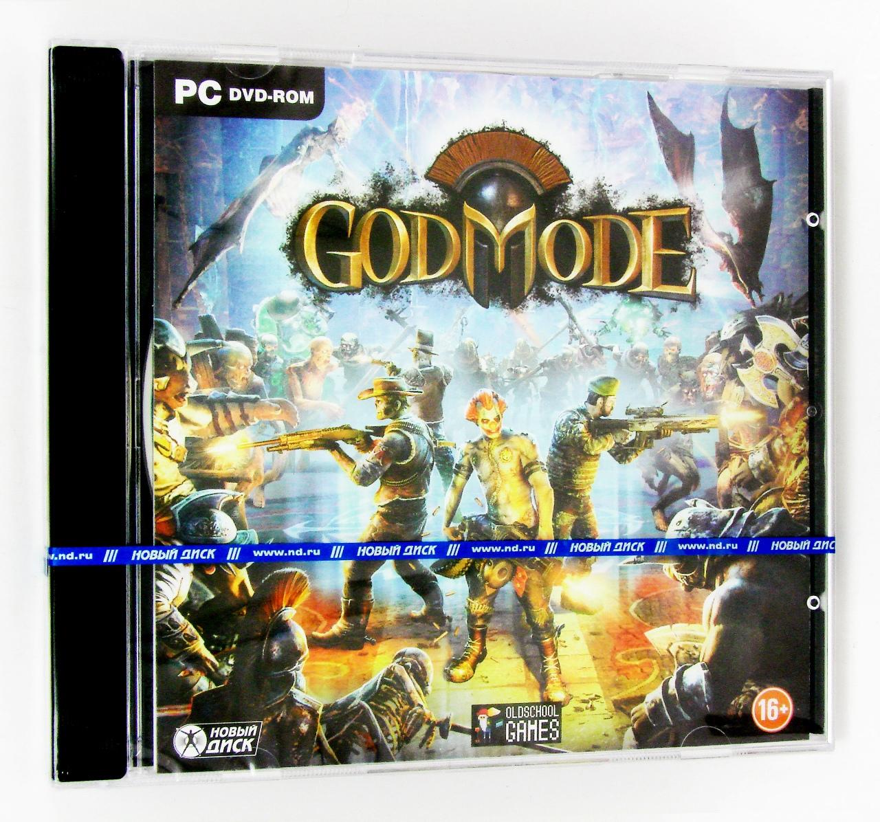 Компьютерный компакт-диск God Mode (PC), фирма "Новый диск", 1DVD