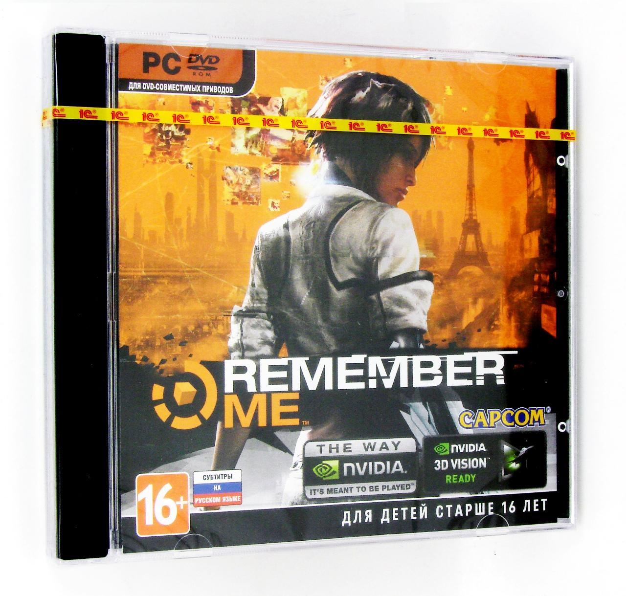 Компьютерный компакт-диск Remember Me (PC), фирма "1С-СофтКлаб", DVD
