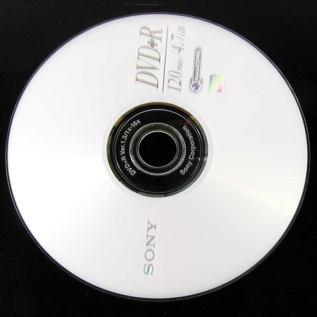 DVD+R 4,7 Gb Sony 16x (БЕЗ УПАКОВКИ)-50 Bulk