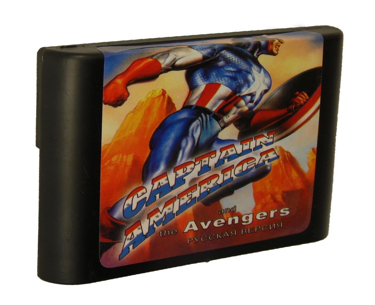 Картридж для Sega Captain America & Avengers (Sega)