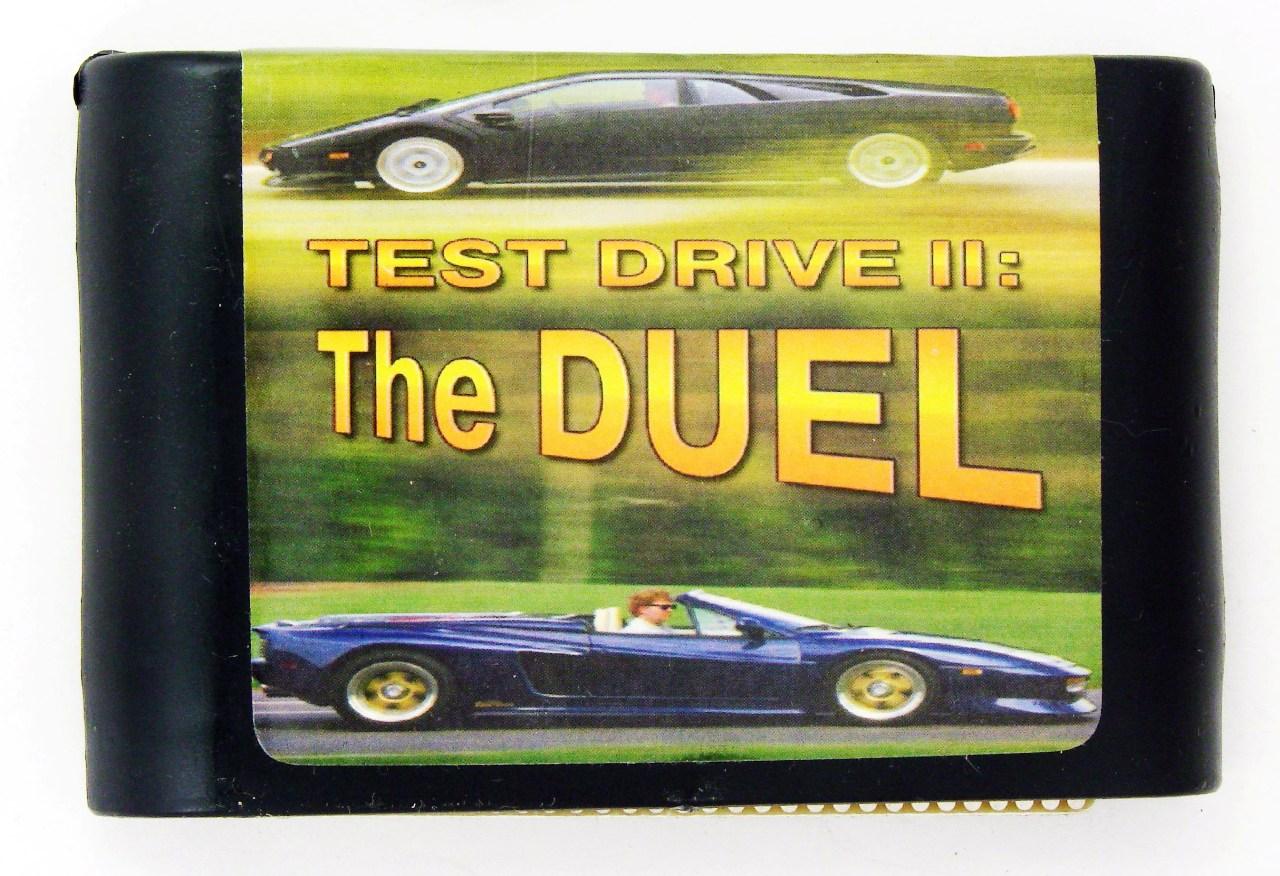 Картридж для Sega Test drive 2 the DUEL (Sega)