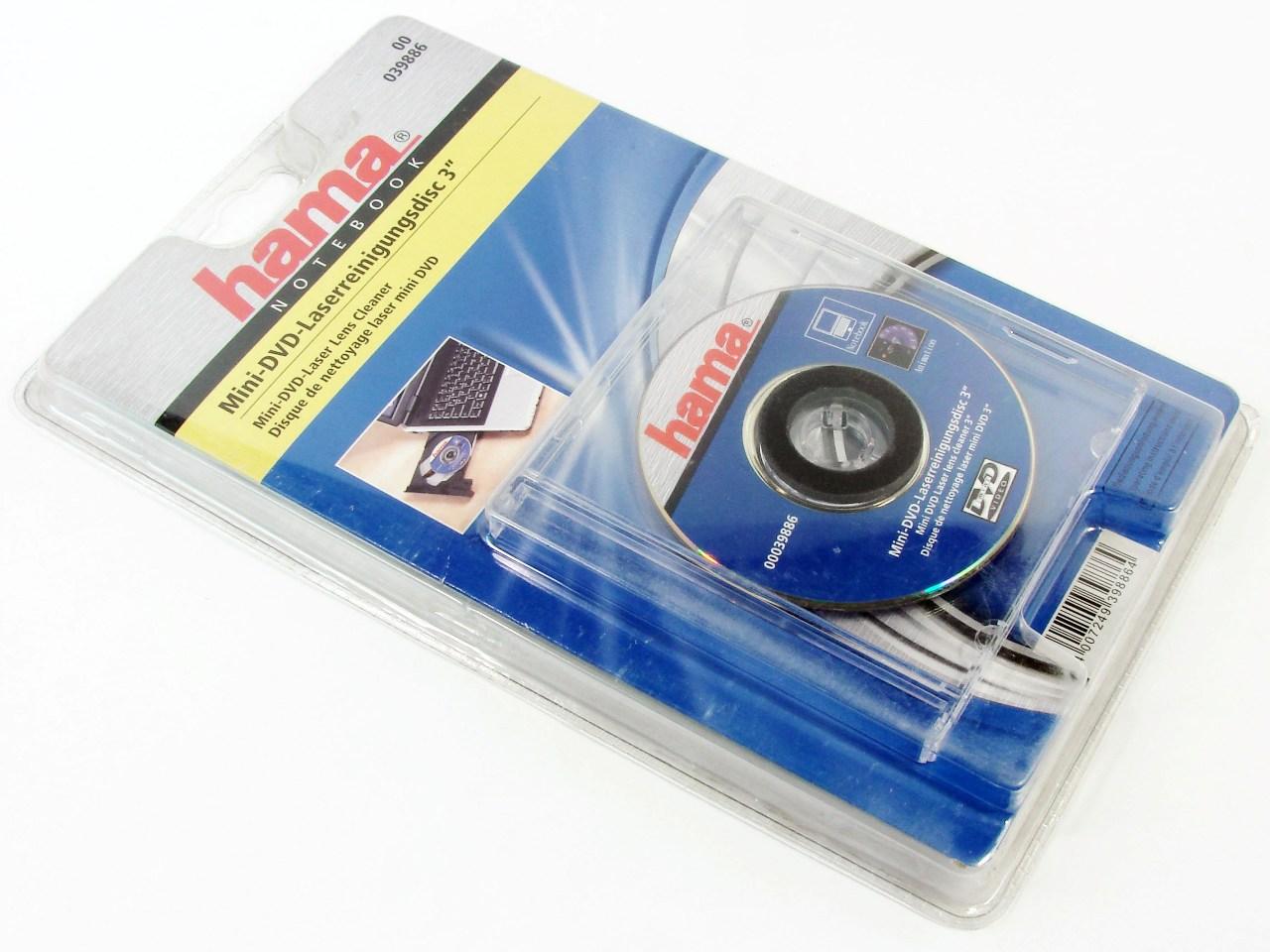 Чистящий  диск 3" Hama H-39886 miniDVD