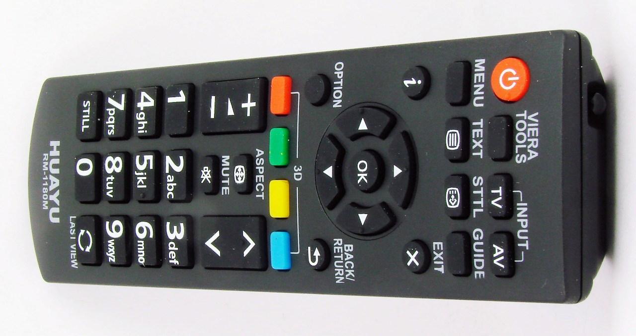 Пульт для телевизора + DVD PANASONIC (HUAYU) RM-1180M (LCD)