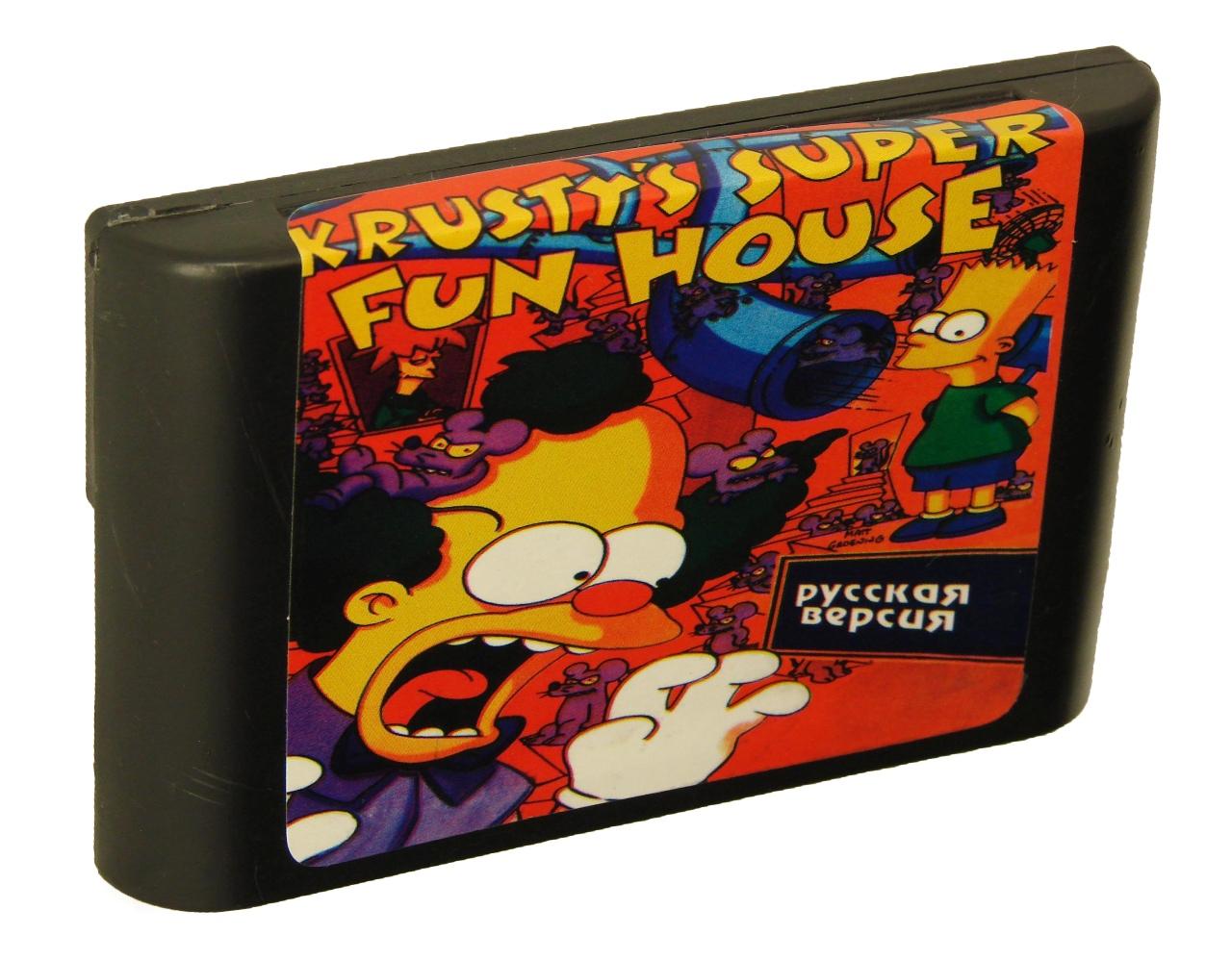 Картридж для Sega Krusty’s Super Funhouse (Sega)