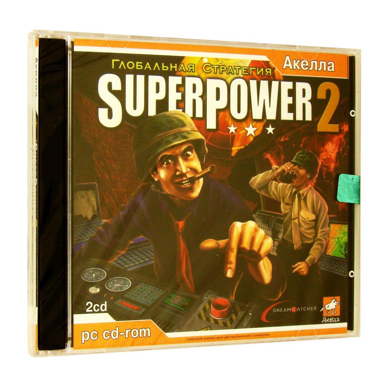 Компьютерный компакт-диск SuperPower 2 (PC), фирма "Акелла", 2CD