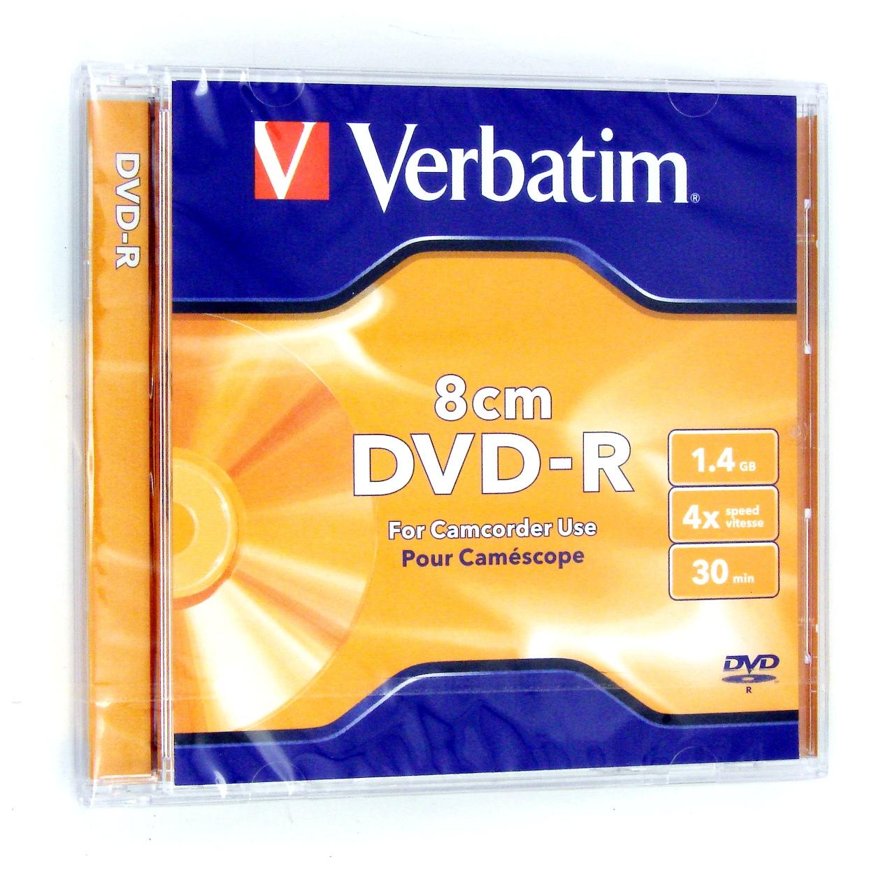 DVD-R 1,4 Gb  Verbatim 4x 8cm