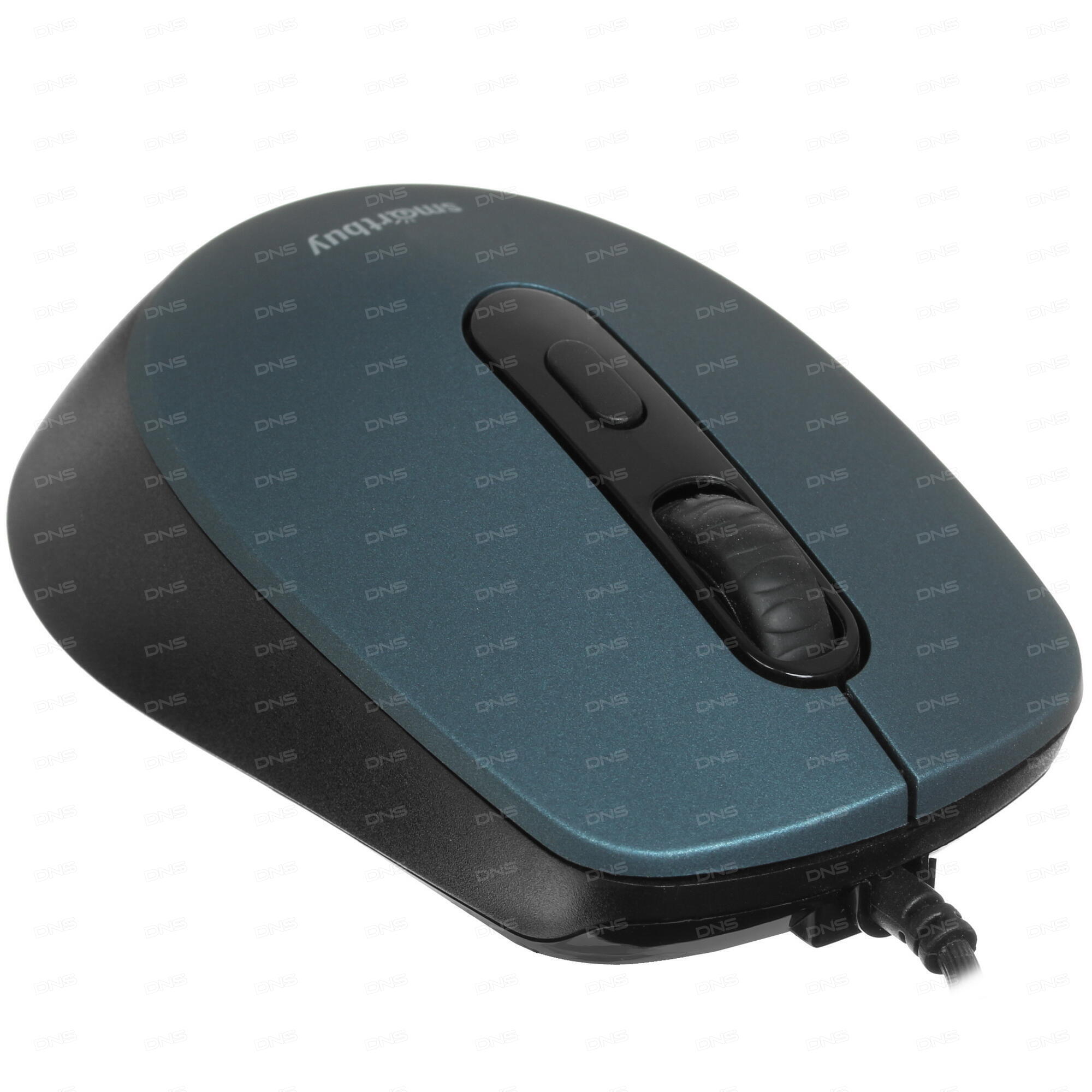 Мышь USB Smart Buy SBM-265-B синяя, БЕЗЗВУЧНАЯ