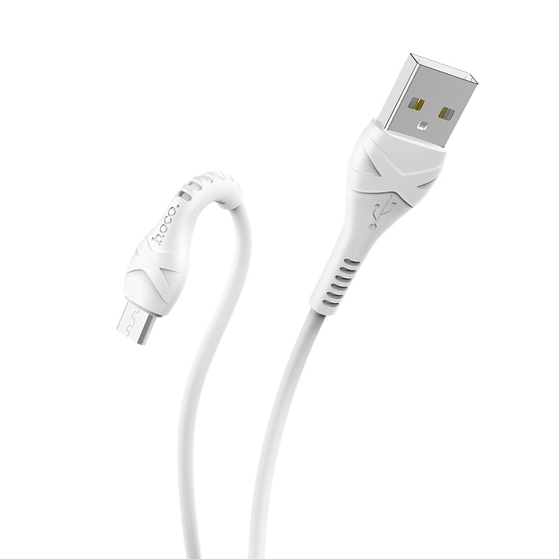 Кабель USB Lightning  for Iphone 5/6 HOCO X37, белый