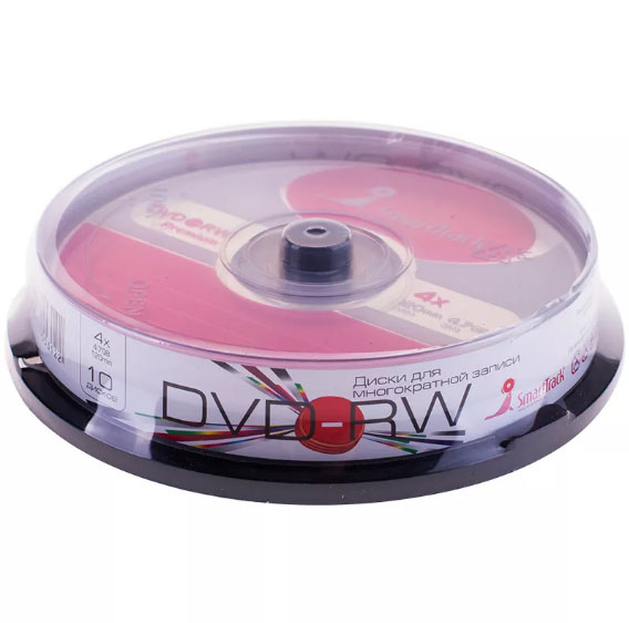 Диск DVD-RW 4,7 Gb Smart Track (БЕЗ УПАКОВКИ)-10