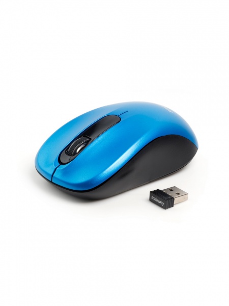 Мышь USB беспроводная SmartBuy SBM-378AG-B синяя