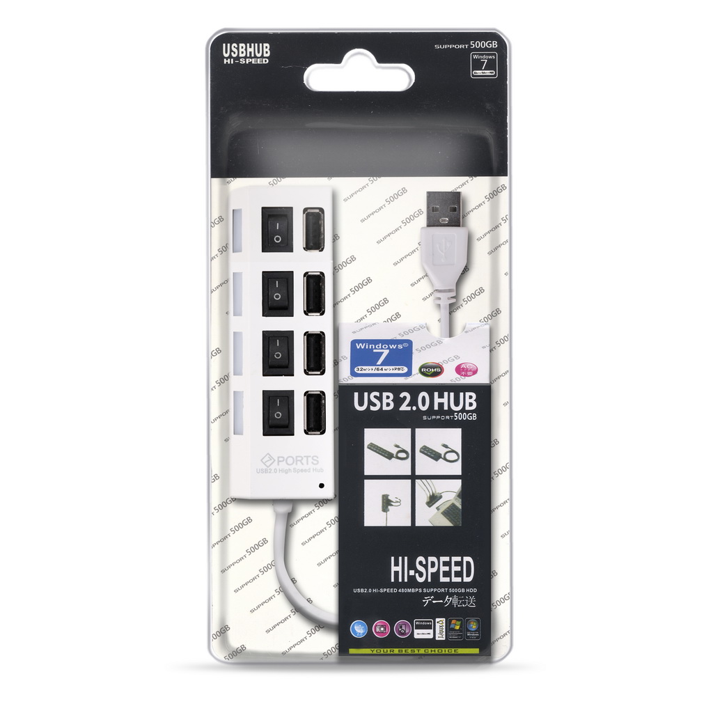 USB HUB Smartbuy  , 4 , , , SBHA-7204-W