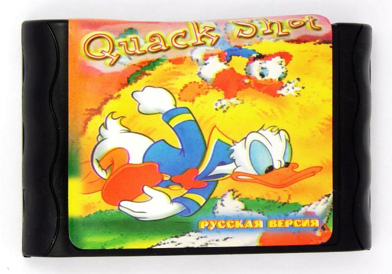 Картридж для Sega Quack Shot (Sega)