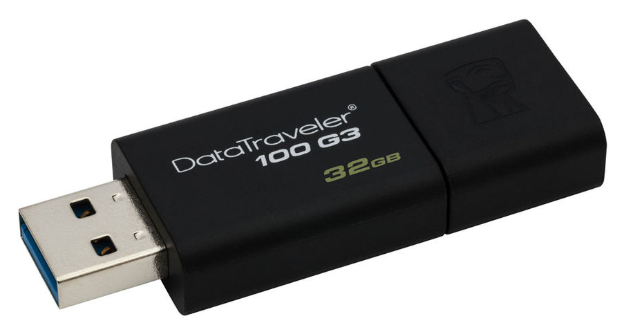   _32Gb USB 3.0 Kingston Data Traveler 100 G3 