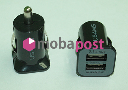     12V USB 12V-5V 2.0A, 2*USB Usams, 