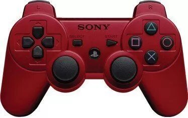 Джойстик Sony PS 3, Wireless Dual Shock 3 (оригинал), Red