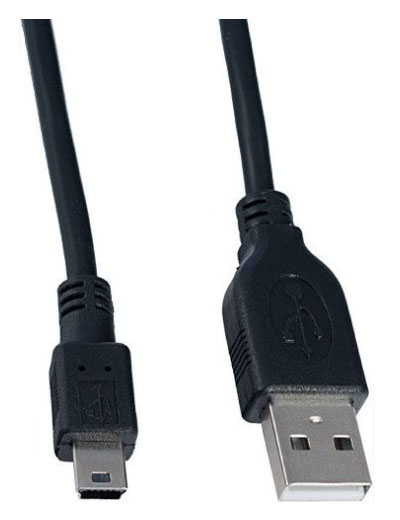 Кабель Am-miniUSB2.0 5P кабель 1 м Perfeo, черный (U4301)