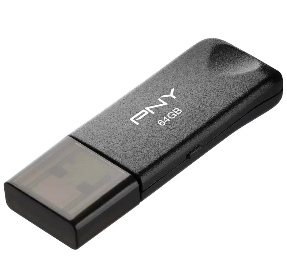 Флэш диск _64Gb USB 2.0 PNY (FD64GATTCKTRK-EF)