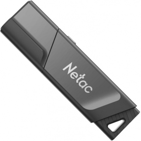 Флэш диск 128Gb USB 3.0 Netac U336 черный с аппаратной защитой от записи (NT03U336S-128G-30BK)