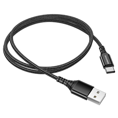 Кабель USB Type-C, 1 м., Borofone BX54, черный