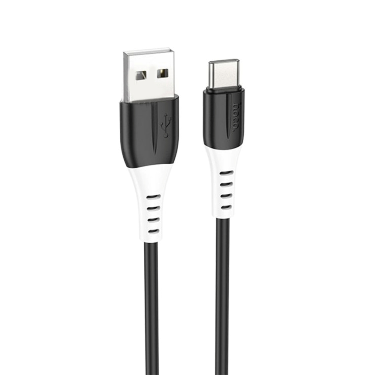 Кабель USB Type-C, 1 м., Hoco X82, Silicone, 3A, черный